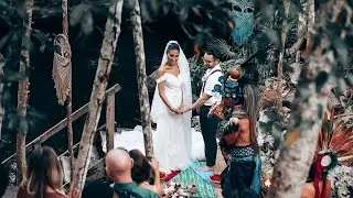 Sacred Mayan Wedding in a Cenote, Tulum | Spiritual Wedding Photography & Videography