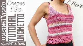 How to Make a Crochet Tank - Part 1 (pattern for all sizes)