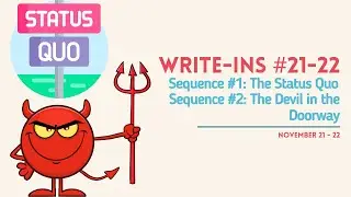 #CozyCreator Daily Live Write-in, Days #21-22: Sequence 1 & Sequence 2