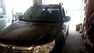 Замена шаровой на Subaru Forester
