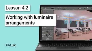 4.2 How to work with luminaire arrangements in DIALux evo