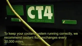 Coolant fluid exchanges can prevent engine from overheating