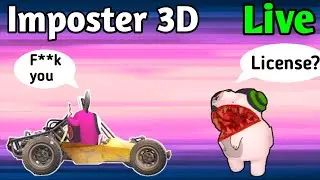 Playing With 20 Players Server With Random Gamers |Imposter 3D: Online Horror Live