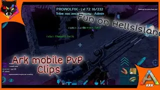 Ark mobile PvP Clips On Unnofical server |Türkçe|