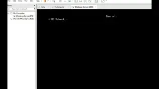 EFI Network Time out issue in Vmware