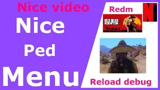 Redm Nice ped menu
