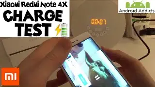 Xiaomi Redmi Note 4X Battery Charge Test