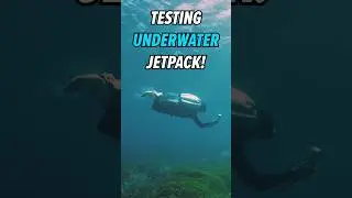 Testing Underwater Jetpack!