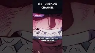 ZORO DOESN’TLIKE BLACK KINGS