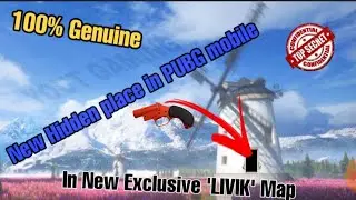 NEW SECRET LOCATION IN LIVIK MAP !! PUBG MOBILE !!
