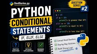 Python If-Else Explained | Python Question Series #4