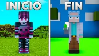 Minecraft pero hay CARICATURAS DE LA TV