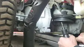 How To Remove Electric PTO Clutch Without A Puller On Zero Turn Riding Mower