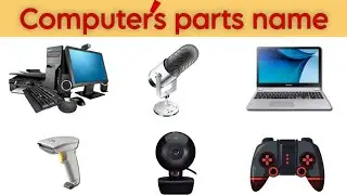 Computer parts Vocabulary | Learn computer parts name | name of computer parts | new words | #parts