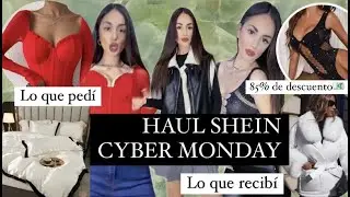 HAUL DE SHEIN! LO QUE PEDÍ VS LO QUE RECIBÍ /CYBERMONDAY💖🤩
