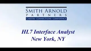 HL7 Interface Analyst (CLOSED) | Smith Arnold Partners