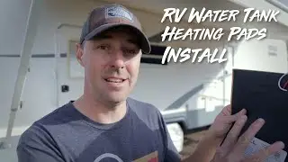 Protect The RV Water Tank From Freezing! RV Holding Tank Heating pad.