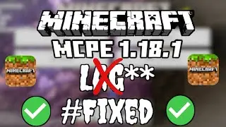 How to fix Lag in Minecraft pe 1.18 | Fix Lag in 1GB 2GB and 3GB ram phones | 100 % lag Fix MCPE