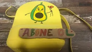 Avakado nasıl çizilir /How to Draw Avocado / Cute and Easy /kawaii avacado