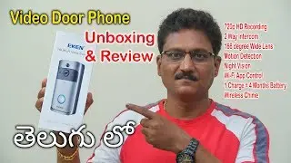 WiFi Video Door Phone Unboxing & Review in Telugu...