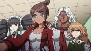 Nowhere to run || Danganronpa edit || Celestia Ludenberg and Sakura Ogami