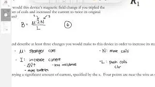 5470 Final Review - Magnetism, Unit 8