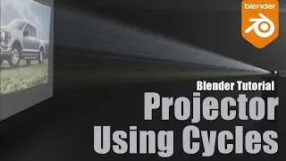 Blender Tutorial: Create Projector Lighting Effect for CYCLES