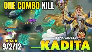 KADITA BEST BUILD & GAMEPLAY 2022 ~ KADITA TOP GLOBAL 2022 ~ MOBILE LEGENDS