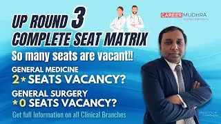 Uttar Pradesh PG Medical Round 3 Seat Matrix 2024 : Complete Breakdown 🚨