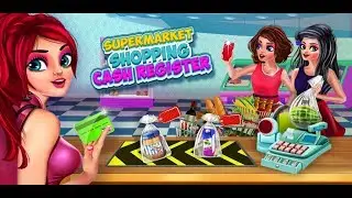 Supermarket Grocery Shopping Cashier Cash Register