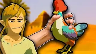 Erm… I brought a chicken to the desert in BOTW
