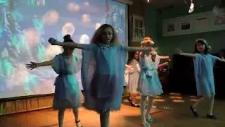 Танец снежинок 3 класс НГ2018