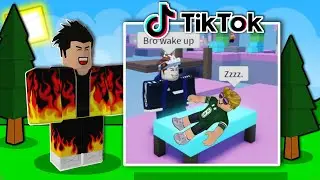 I Reacted to FUNNY Roblox Bedwars Tiktok!