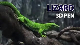 Lizard 3Dpen | How to make? | DIY | 3Dpen.art | 2019