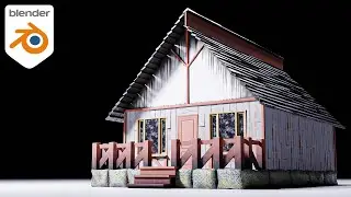 Continuing the Build: Progress on my Blender Woods Cabin
