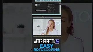 Rotobrush: Faster rotoscoping in After Effects! 
