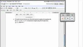 Inserting equations in Google Docs