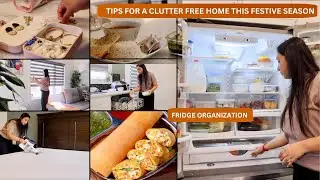 Fridge Organization Ideas | Festive Cleaning Tips for Home & Kitchen | High Protein Breakfast recipe