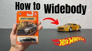 How to WIDEBODY Hot Wheels with Epoxy Putty