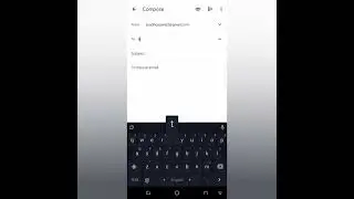 How to send E-mail on android II Mobile Phone E-mail