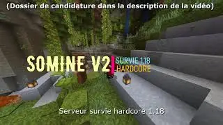 SERVEUR SURVIE MINECRAFT 1.18 HARDCORE (HolyCube) - RECRUTEMENT DE JOUEURS