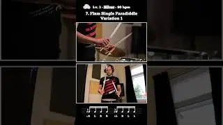Back To Basics: 7. Flam Single Paradiddle / Variation 1 