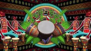 African Theme Background 4K VJ Loop Video | No Copyright Background Video