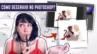 como DESENHAR no PHOTOSHOP? | TUTORIAL | Ana Paula Reis
