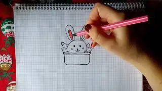 Как нарисовать зайчика