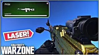 The Season 4 PKM is a BEAM! PKM Class Setup for WARZONE! (Modern Warfare Warzone)