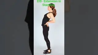 EIS- Extension in Standing #EIS #ExtensionInStanding #BackPain #MckenzieMethod