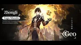 Genshin Impact-Zhongli F2P Lv80 Unbreakable Shield-Retracing Bolide Artefak Effect