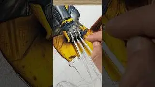 Wolverine💛🐺 #art #drawing #wolverine #deadpool #deadpool3