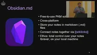 Connecting those thoughts: Personal knowledge management with Python: Mark Farragher